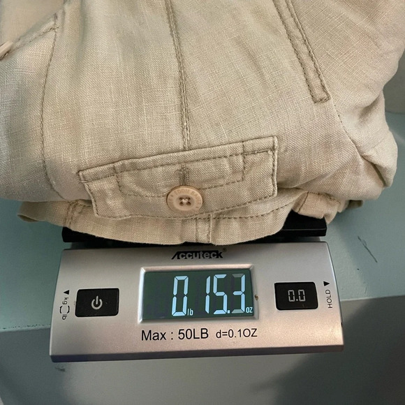 Eddie Bauer 100% linen vintage utility military jacket - Picture 15 of 15